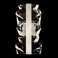 928150-1 Fine Art Lighting Strata 18.5"H Sconce with Silver Leaf Finish