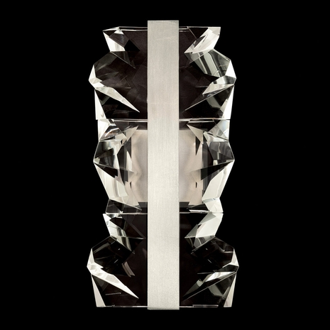 928150-1 Fine Art Lighting Strata 18.5"H Sconce with Silver Leaf Finish