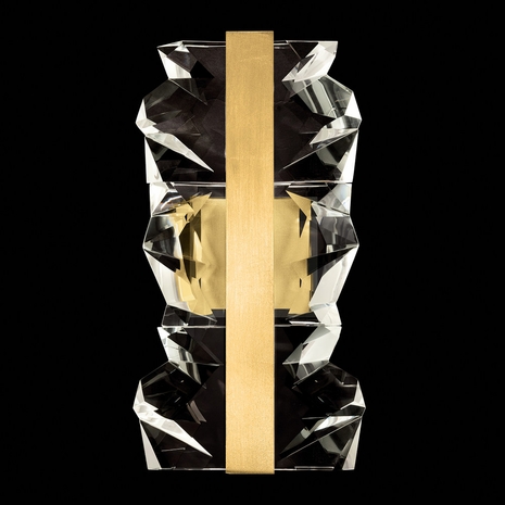 928150-2 Fine Art Lighting Strata 18.5"H Sconce with Gold Leaf Finish
