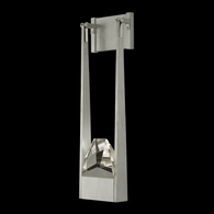 930350-1 Fine Art Lighting Strata 25.8"H Sconce with Silver Leaf Finish
