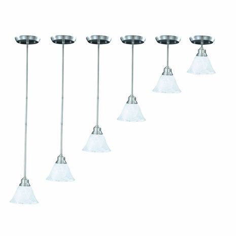 9304 Framburg Lighting Bellevue One-Light Adjustable Mini-Pendant