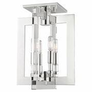9311 Hudson Valley Wellington 4 Light Flush Mount