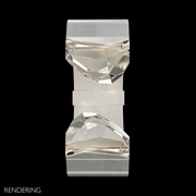931150-1 Fine Art Lighting Strata 16"H Sconce with Silver Leaf Finish