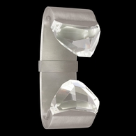931150-1 Fine Art Lighting Strata 16"H Sconce with Silver Leaf Finish