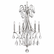 9324 Hudson Valley Crawford 6 Light Chandelier