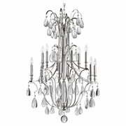 9329 Hudson Valley Crawford 12 Light Chandelier