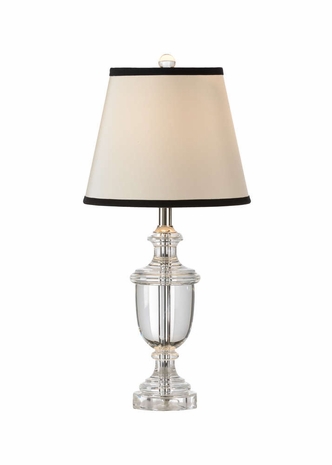 9484 Wildwood Solid Crystal Clear Crystal Urn Lamp