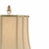 9505 Wildwood 34in. Cast Brass Westport Lamp with Silkette Shade and Antique Patina/Black Finish