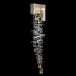 951350-1 Fine Art Lighting Capri 35.5"H RSF Sconce with Soft Gold Leaf Finish
