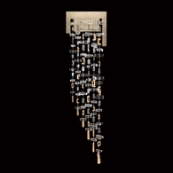 951350-1 Fine Art Lighting Capri 35.5"H RSF Sconce with Soft Gold Leaf Finish