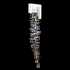 951350-2 Fine Art Lighting Capri 35.5"H RSF Sconce with White Gloss Finish