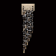 951450-1 Fine Art Lighting Capri 35.5"H LSF Sconce with Soft Gold Leaf Finish