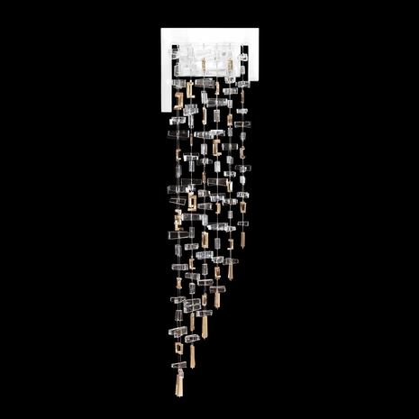 951450-2 Fine Art Lighting Capri 35.5"H LSF Sconce with White Gloss Finish