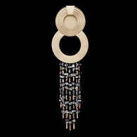 952250-1 Fine Art Lighting Capri 35.5"H Sconce with Soft Gold Leaf Finish