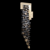 952450-1 Fine Art Lighting Capri 35.5"H Sconce with Soft Gold Leaf Finish