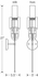 9553 Ultralights Lighting Luminosos Wall Sconce