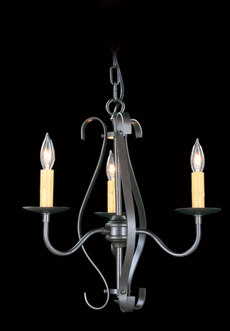 9573 Framburg Lighting Metalcraft Three-Light Chandelier
