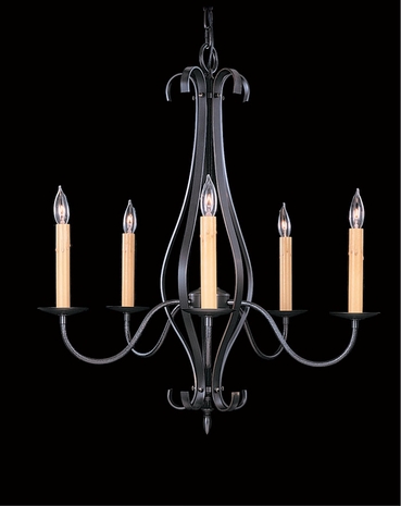9575 Framburg Lighting Metalcraft Five-Light Chandelier