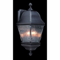 F-9585 Framburg 3-Light Iron Coeur De Lion Exterior Wall Mount