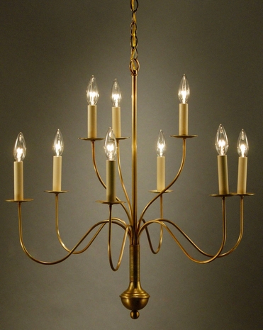 968 Northeast Lantern Chandelier (9) Light Candelabra Hanging Fixture With Multiple Glass & Finish Options