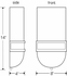 9712 Ultralights Lighting Luminosos Wall Sconce