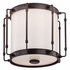 9713 Hudson Valley Hyde Park 1 Light Flush Mount
