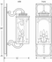 9814 Ultralights Lighting Suenos 30-Inch Wall Sconce
