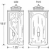 9815 Ultralights Lighting Suenos Wall Sconce