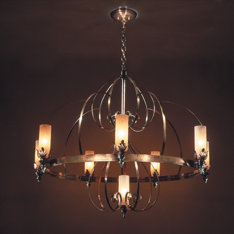 9822 Ultralights Lighting Suenos Eight-Light Chandelier