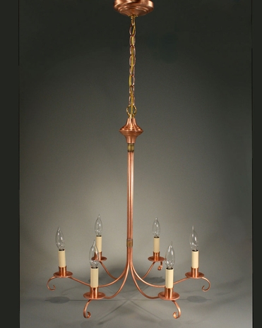 983 Northeast Lantern Chandelier (6) Light Candelabra Hanging Fixture With Multiple Glass & Finish Options
