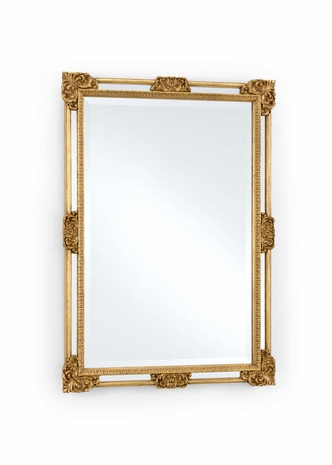 98534 Wildwood Lamps Carved Mirror in Hand Carved And Finished Gold Mirror