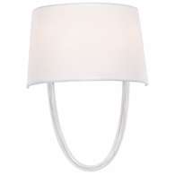 9902-CLEAR Crystorama Stella 2 Light Polished Chrome Sconce