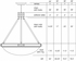 9924-24 Ultralights Lighting Compass 24-Inch Pendant
