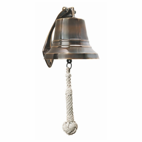 AC071B Authentic Models A Wee Helmsman 4 inch Little Brass Ships Bell