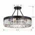 ALI-B2008-CZ_CEILING Crystorama Alister 8 Light Charcoal Bronze Semi Flush Mount