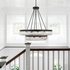 ALI-B2026-CZ Crystorama Alister 26 Light Charcoal Bronze Chandelier