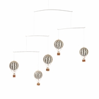 AP133 Authentic Models Balloon Mobile, Black & White