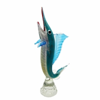 AS20220 Dale Tiffany Marlin Handcrafted Art Glass Figurine