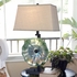AT14311 Dale Tiffany Waterfront Hand Blown Art Glass Table Lamp