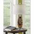 AT17086 Dale Tiffany Bengal Tiger Art Glass Table Lamp