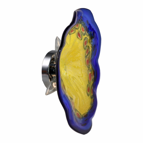 AV13109-D20LT Dale Tiffany Westwind Hand Blown Art Glass Wall Light - 20 Inch