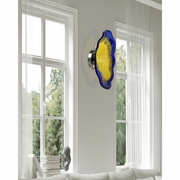 AV13109-D20LT Dale Tiffany Westwind Hand Blown Art Glass Wall Light - 20 Inch