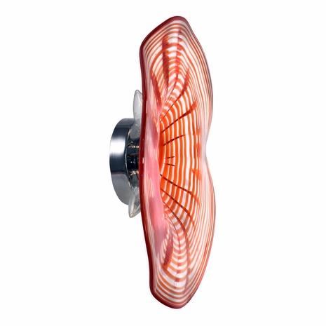 AV13110-D20LT Dale Tiffany Whitburn Hand Blown Art Glass Wall Light - 20 Inch