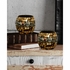 AV18263 Springdale 4H Cielo 4-Piece Mosaic Art Glass Candle Votive Set