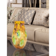 AV19232 Dale Tiffany Liverpool Hand Blown Art Glass Vase