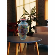 AV21009 Dale Tiffany Tesoro Hand Blown Art Glass Vase
