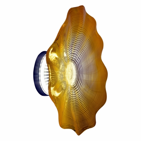 AW18220-D16LED Dale Tiffany Tawney Gold 16D LED Hand Blown Art Glass Wall Light Fixture