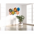 AW19169 Dale Tiffany Salford 8-Plate Hand Blown Art Glass Collage Wall Art Decor