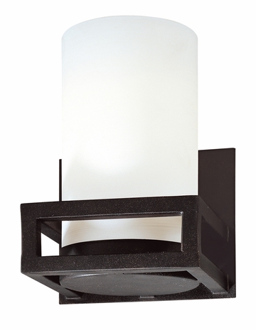 B1030 Troy Lighting Aura One Light Bathroom Wall Sconce