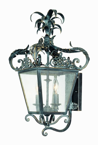 B1052 Troy Lighting Portola Two-Light Outdoor Wall Sconce